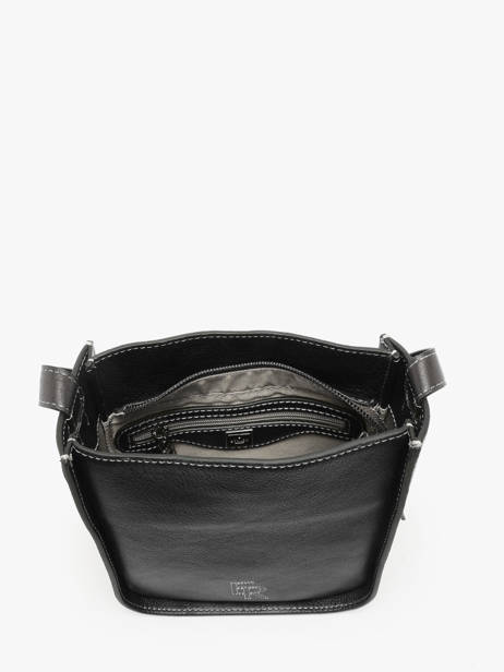 Cross Body Tas S Foudre Leder Etrier Zwart foudre EFOD087S ander zicht 3